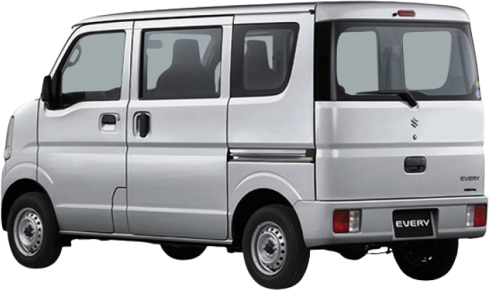 エブリィ後方画像