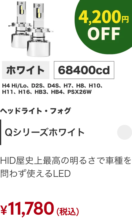 Qシリーズ プラチナホワイト
