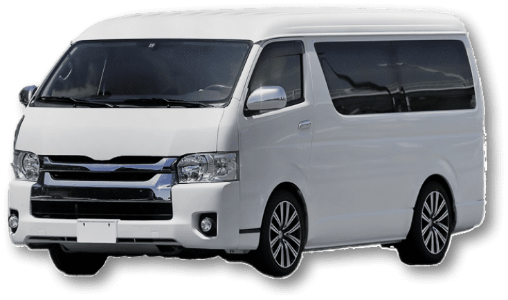 ハイエース前方画像