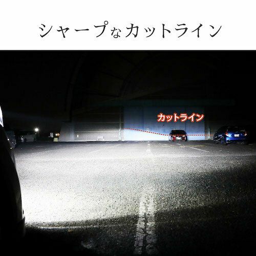 輸入車用】 LED ヘッドライト フォグランプ 49600cd 6500K H4 Hi/Lo H7