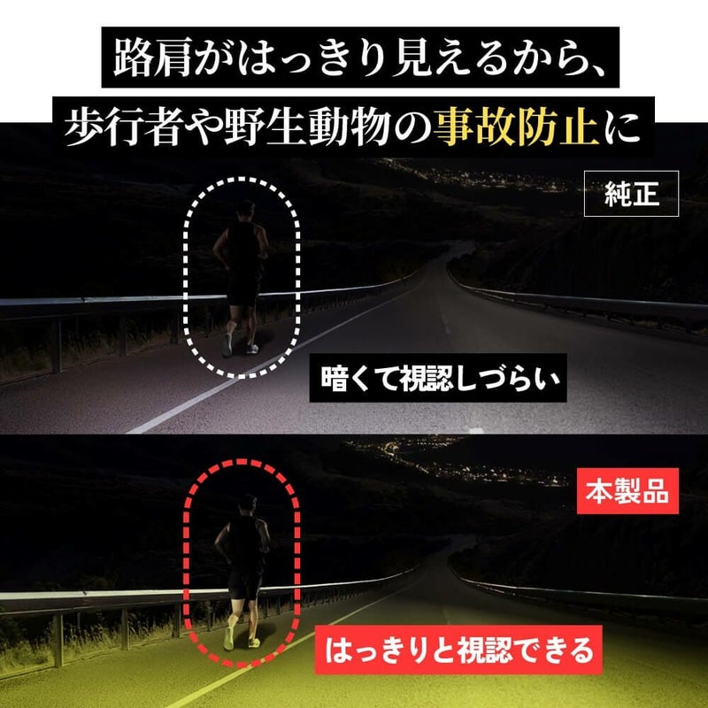 LED ヘッドライト フォグランプ 32500cd 3000K H4 Hi/Lo H8 H11 H16 