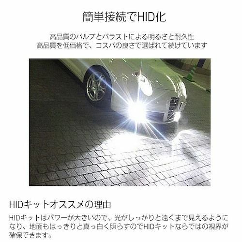 HIDキット 輸入車用 35W スタンダードタイプ H4Hi/Lo リレー付