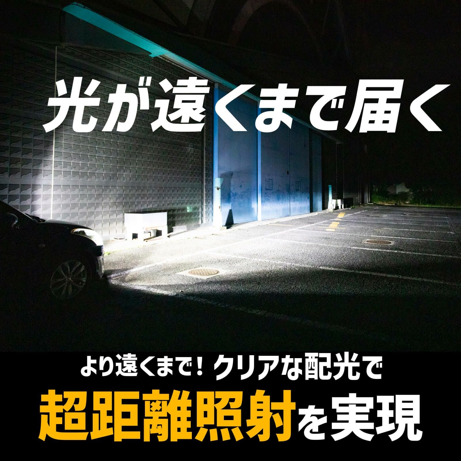 LED ヘッドライト フォグランプ 21600cd 6500K H4 Hi/Lo H8 H11 H16