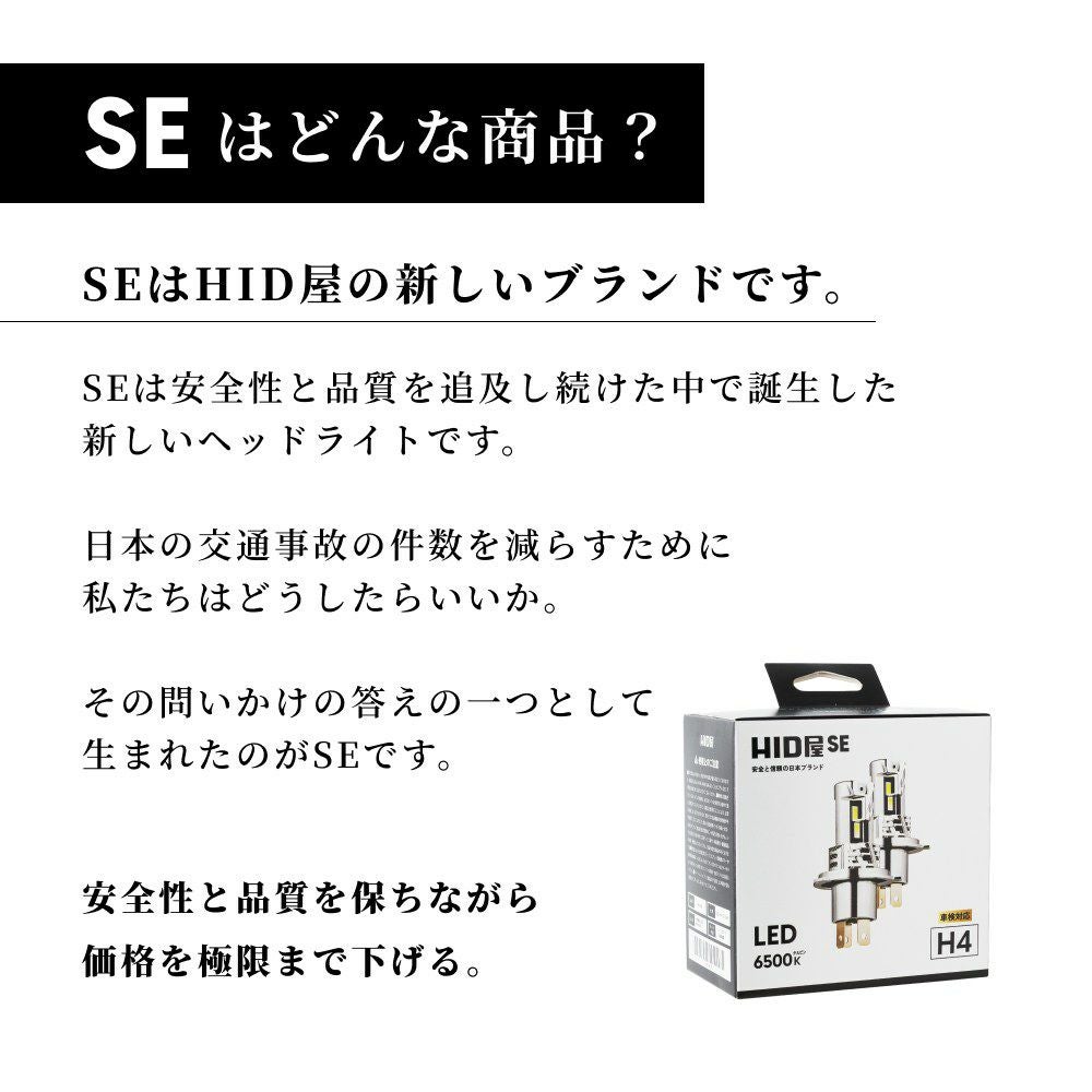 LED ヘッドライト フォグランプ 18300cd 6500K H4 Hi/Lo H7 H8 H11 H16