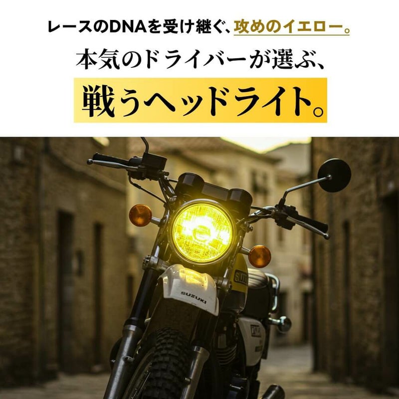 LED ヘッドライト バイレンズ LED ランプ スポットライト オートバイ 