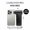 HID屋 エアダスター ブロワー 55m/s 充電式 コードレス ケース付き 軽量 230g
