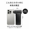 HID屋 エアダスター ブロワー 55m/s 充電式 コードレス ケース付き 軽量 230g