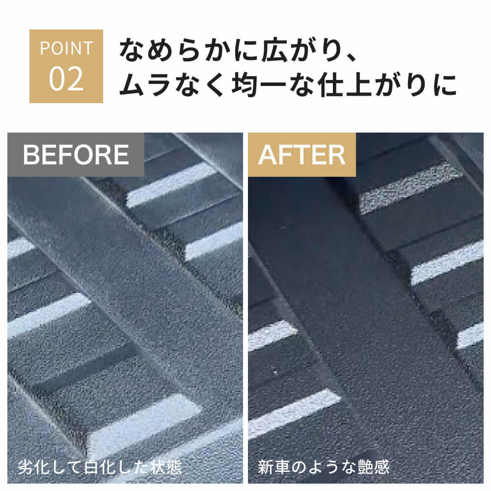 HID屋 未塗装樹脂コーティング 樹脂バンパー モール用