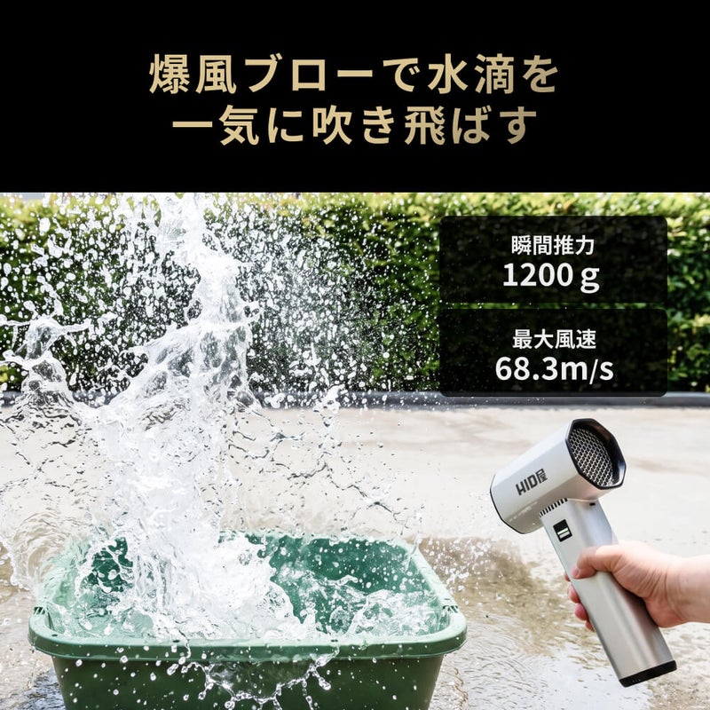 発売記念！1週間限定10％OFF】HID屋 ブロワー MAX 収納ケース付 